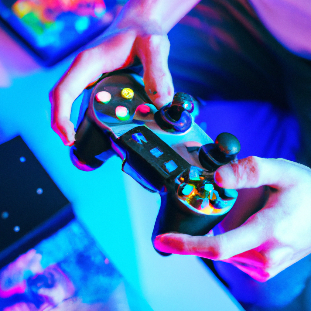 Player controller close-up