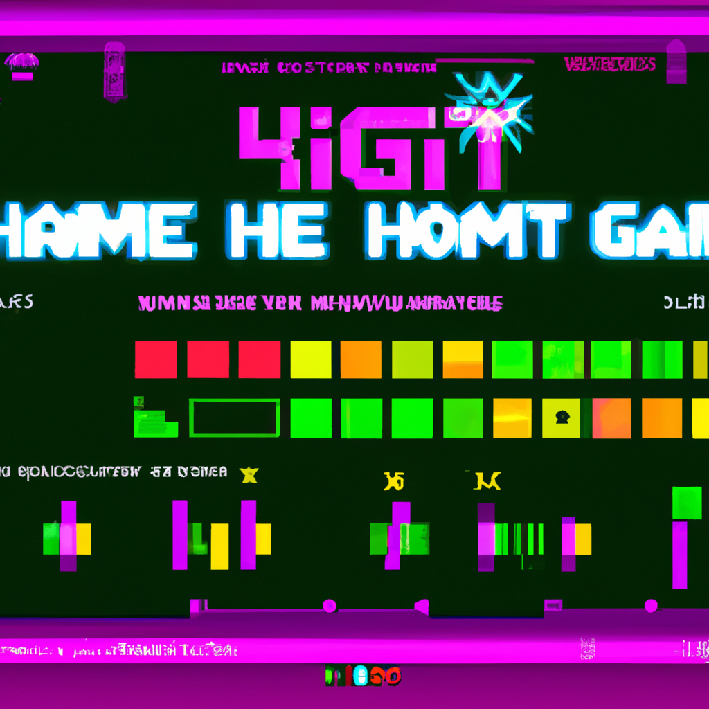 In-game highscore screen